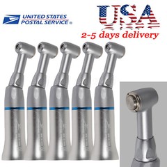 Dental Slow Low Speed Handpiece Contra Angle Push Button E-type Attach NSK STYLE