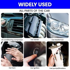 4 Pack Power Relay Assembly Compatible for Honda Accord Civic CR-V MDX 12V