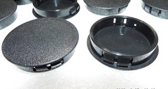 x6 ESSENTRA 1-1/2″ HOLE CAP 62MP1500 BLACK NYLON DOME PLUG COVER HEYCO STYLE