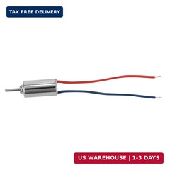 5pcs DC 4.5V 0.12A 0.12W 250RPM Micro Coreless Motor, 4mmx8mm Small Motor, Mi…