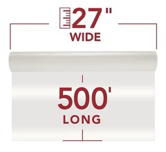 Thermal Laminating Film 2 Pk 1″ Poly-In Core 1.5 Mil Laminate Rolls 3126061