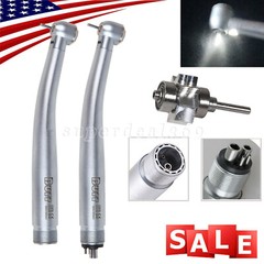 1-10X Dental LED Fiber Optic E-generator High Speed Handpiece Turbine 2/4H st