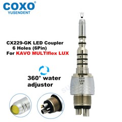 COXO Dental Fiber Optic Handpiece High Speed Turbine Coupler For KAVO MULTIflex