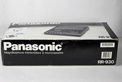 Panasonic RR-930 Microcassetter Trascriber Recorder Foot Controller READ PLEASE