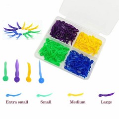 Dental Plastic Disposable Interdental Wedge With Holes Concave Design Poly-Wedge