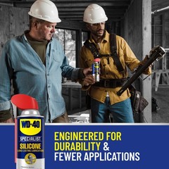 Wd-40 Specialist Silicone Lubricant Smart Straw Sprays 2 Ways 11 Oz 6-Pack