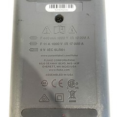 Fluke 87V True RMS Digital Multimeter Heavy Duty Electrical Tester 87 5