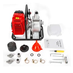 1.7 HP 1″ GAS POWER SEMI-TRASH WATER PUMP HIGH PRESSURE IRRIGATION TRANSFER PUMP