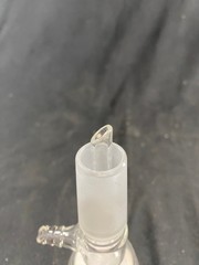 CHEMGLASS Glass 60mL M Frit 24/40 Vacuum Buchner Filter Funnel CG-1406-08 (B)