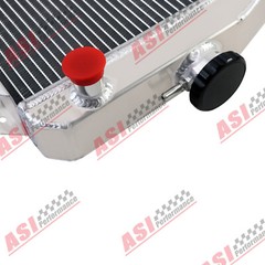 Fit Yanmar Diesel 3TNE74 119621-44500 Aluminum Tractor Radiator 3 Row ASI