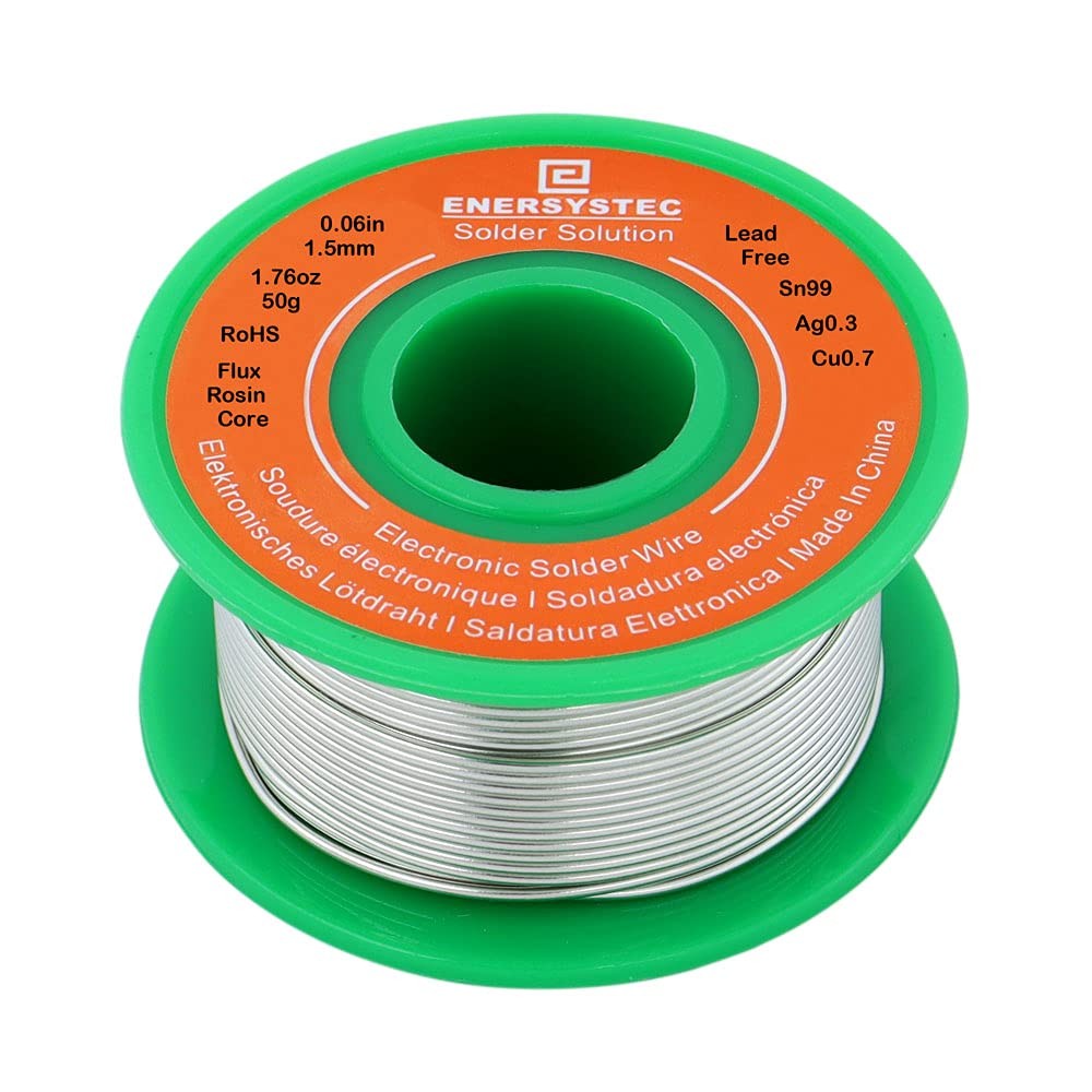 1.5mm Electronic Solder Wire Lead Free Rosin Flux Core Diameter 0.06in Large …