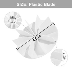 Universal Bathroom Exhaust Fan Motor Kit 120V 50CFM for NuTone & Broan, Bath…