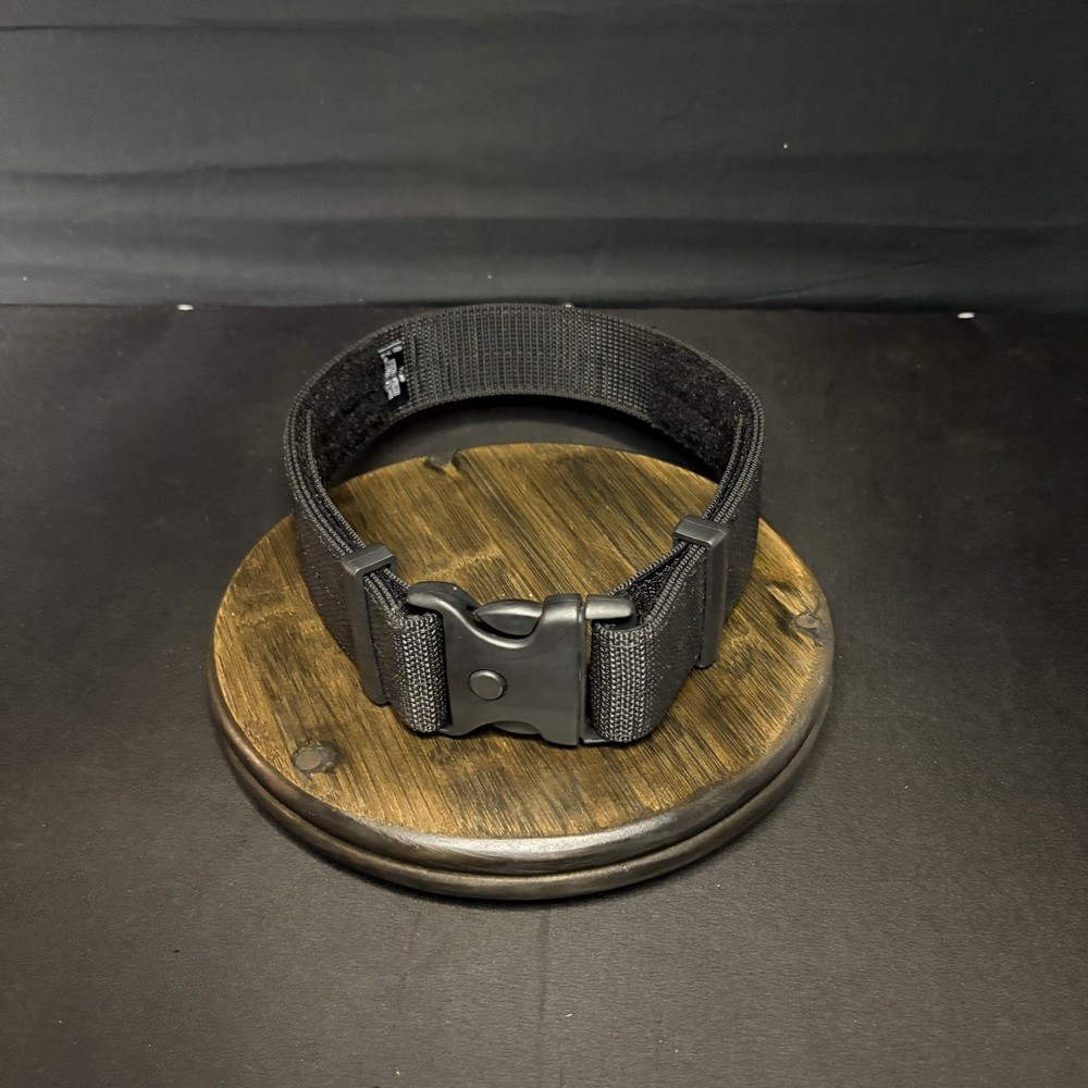 Uncle Mikes Deluxe Duty Belt Size Small 26”- 30” Black Nylon Triple Lock Buckle