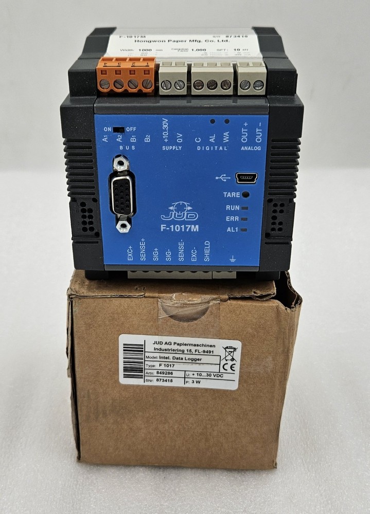 JUD F-1017M INTEL. DATA LOGGER [FAST SHIPPING]