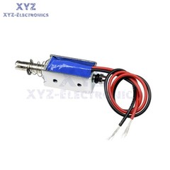 1/2/5/10PCS JF-0530B DC 6V 300mA 5N/10mm Pull Push DC Solenoid Electromagnet