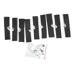 Rear Window Louver Matte Black Dodge Challenger 2008-2023 DCHL08XV2-PP