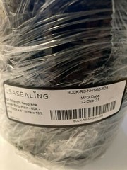 USA SEALING High Strength Neoprene Rubber Strip – 60A – 1/8″ T x 4″ W x 10ft. L