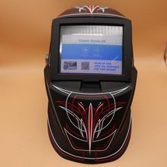 Miller Classic Series VS Auto Darkening Welding Helmet Digital Black Red Graphic