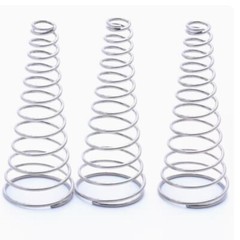 0.4mm-2mm Wire Dia. Tower Spring Conical Compression Spring 304 Stainless Steel