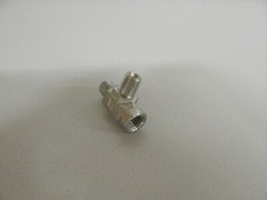 5603-02-02-02 Tee, 1/8″ Male NPT x 1/8″ Female NPT x 1/8″ Male NPT (Lot of 6)