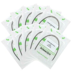 200Packs Dental Orthodontic Staineless Steel Round Arch Wire Ovoid Form 012Upper