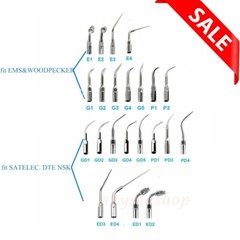 Dental Ultrasonic Piezo Scaler Tips fit EMS Woodpecker DTE SATELEC / Torque SZ