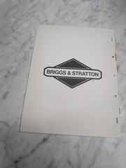 BRIGGS STRATTON 80400 TO 80499 ILLUSTRATED PARTS LIST MANUAL CATALOG BOOK 1989