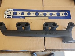 Allis Chalmers WD45 Diesel Exhaust Manifold & Gasket