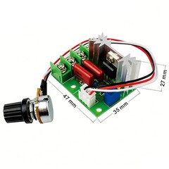 5PCS AC 110V 220V 2000W SCR Voltage Regulator LED Dimmer Motor Speed Controller
