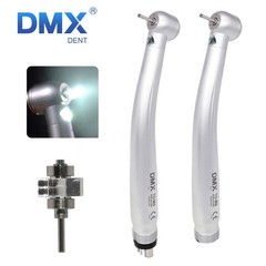 Pieza de mano LED turbina alta velocidad fibra óptica dental estilo NSK 2/4 Hole
