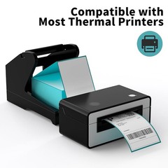 4000 Fanfold 4″ x 6″ Direct Thermal Shipping Barcode Labels for Zebra & Rollo US