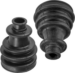 Caltric AM141485 AM141486 Front Inner and Outer CV Axle Boot Compatible with Joh