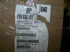 Hewlett packard refurbished pro 6305 SFF, AMD A4 5300B