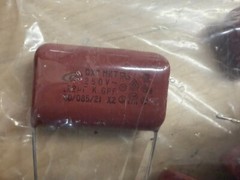 50-PCS Nichicon Polyester Metallized Film Capacitor 0.22 µF 250V QXC2E224KTPT