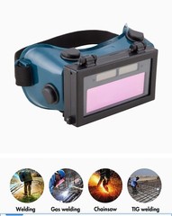 Auto Darkening Welding Goggles Flip Lens Anti-Glare Welder Protective Glasses