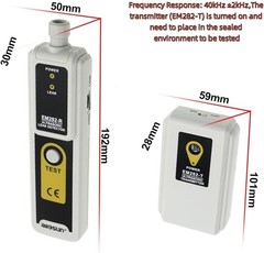 Ultrasonic Vacuum Leak Detector for HVAC & Automotive 40KHz Gas Leak Finder