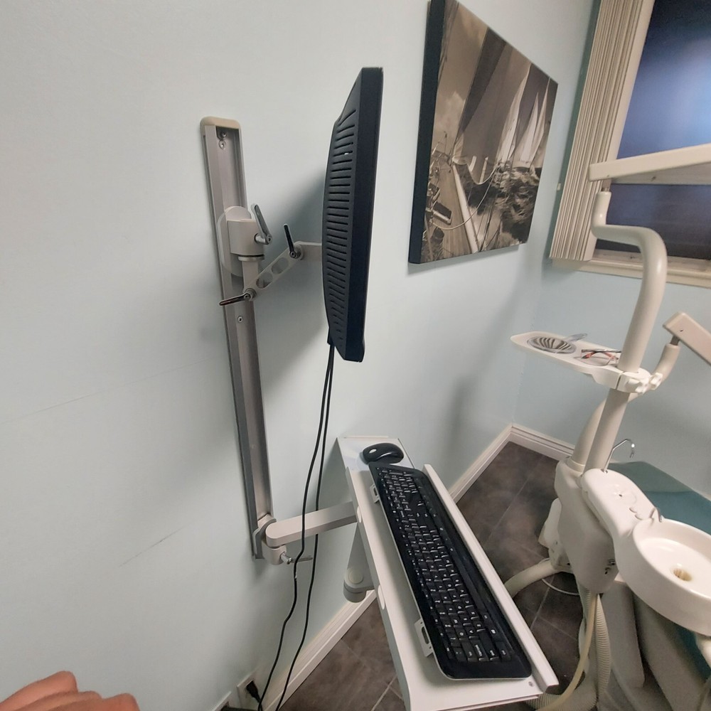 Dental/Medical/ Work space ICW Monitor and Keyboard Wall mounts