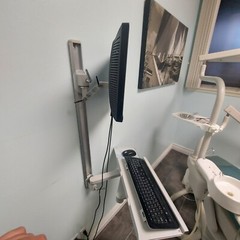 Dental/Medical/ Work space ICW Monitor and Keyboard Wall mounts