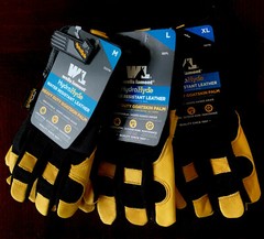 Wells Lamont Men’s HydraHyde Leather Work Gloves Select Size M L XL