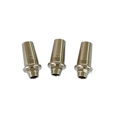 6pcs Ti Base Titanium Base CAM CAD Work compatible Straumann RN Tissue level