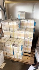 Adenna’s Handy Guard Blue Vinyl Gloves boxes of 100