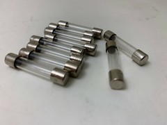 Littelfuse 312 Series 1/10 amps, 250 volt 3AG Slow blow glass fuse Qty 10 pcs.