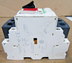 🔥SCHNEIDER TELEMECANIQUE 4-6.3A MOTOR CONTROLLER DISCONNECT 5 HP GV2ME10 GVAN11