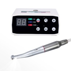 Dental Brushless LED Electric Micro Motor+ 1:5 Increasing Fiber Optic Handpiece