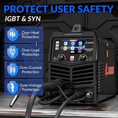 GZ GUOZHI Welding Equipment, 8 IN 1 Multi-process Welder,220V MIG Welder machine