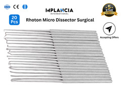 Rhoton Micro Dissectors Set 20PCS Neurosurgery Surgical Instruments SS Quality