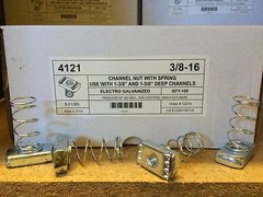 (Qty 100) 3/8-16 Spring Nuts for Unistrut B-Line Channel P1008 #4121 3/8″