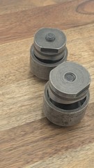 Greenlee USA 1″ & 1-1/2″ Knockout Punch Die Set Lot Electrician Conduit Hole…