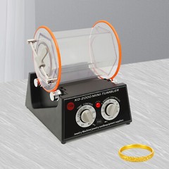 Modern Electric Jewelry Polisher 60W, Adjustable Speed & Timing, Compact Design