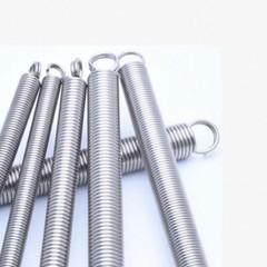 Stainless steel Extension spring with loop Wire dia 1.2-4mm OD 8-36mm Length 300